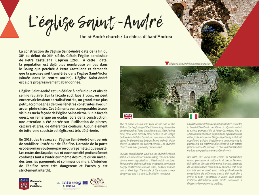 Photo de l’église Saint-André du Roc